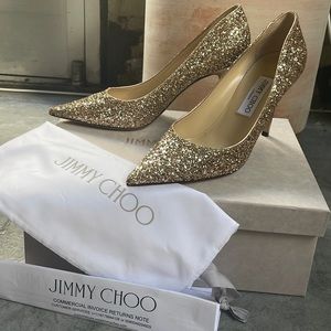 Brand new, never worn JIMMY CHOO Agnes Goldie Ordered for wedding, don’t fit